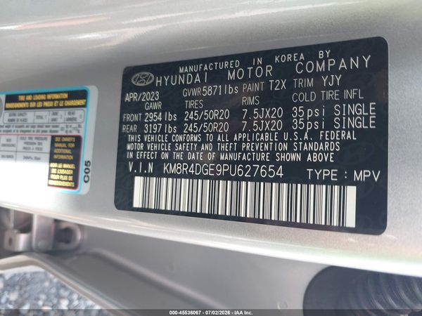 2023 HYUNDAI PALISADE SEL