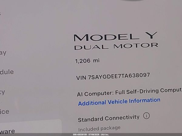 2026 TESLA MODEL Y