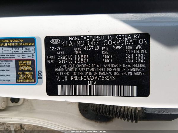 2021 KIA SELTOS EX
