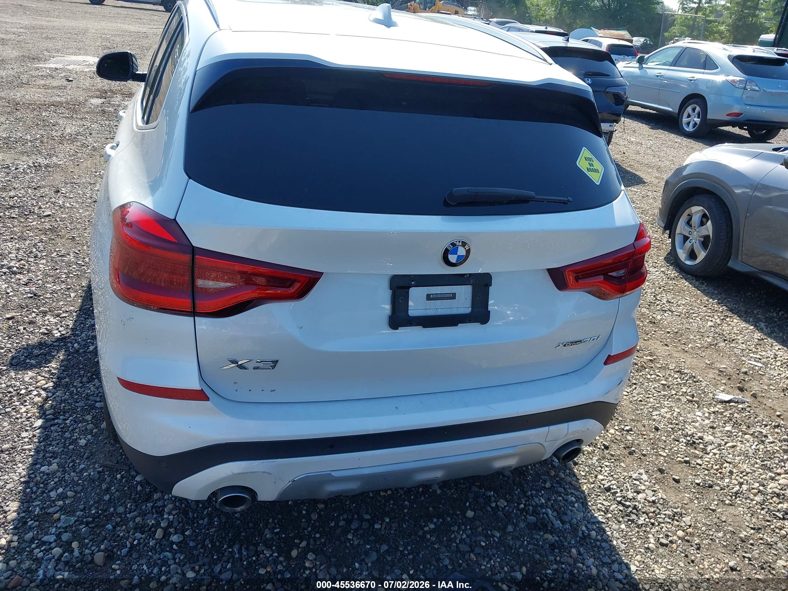 2020 BMW X3 XDRIVE30I