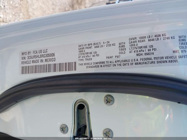 2024 RAM 2500 Tradesman