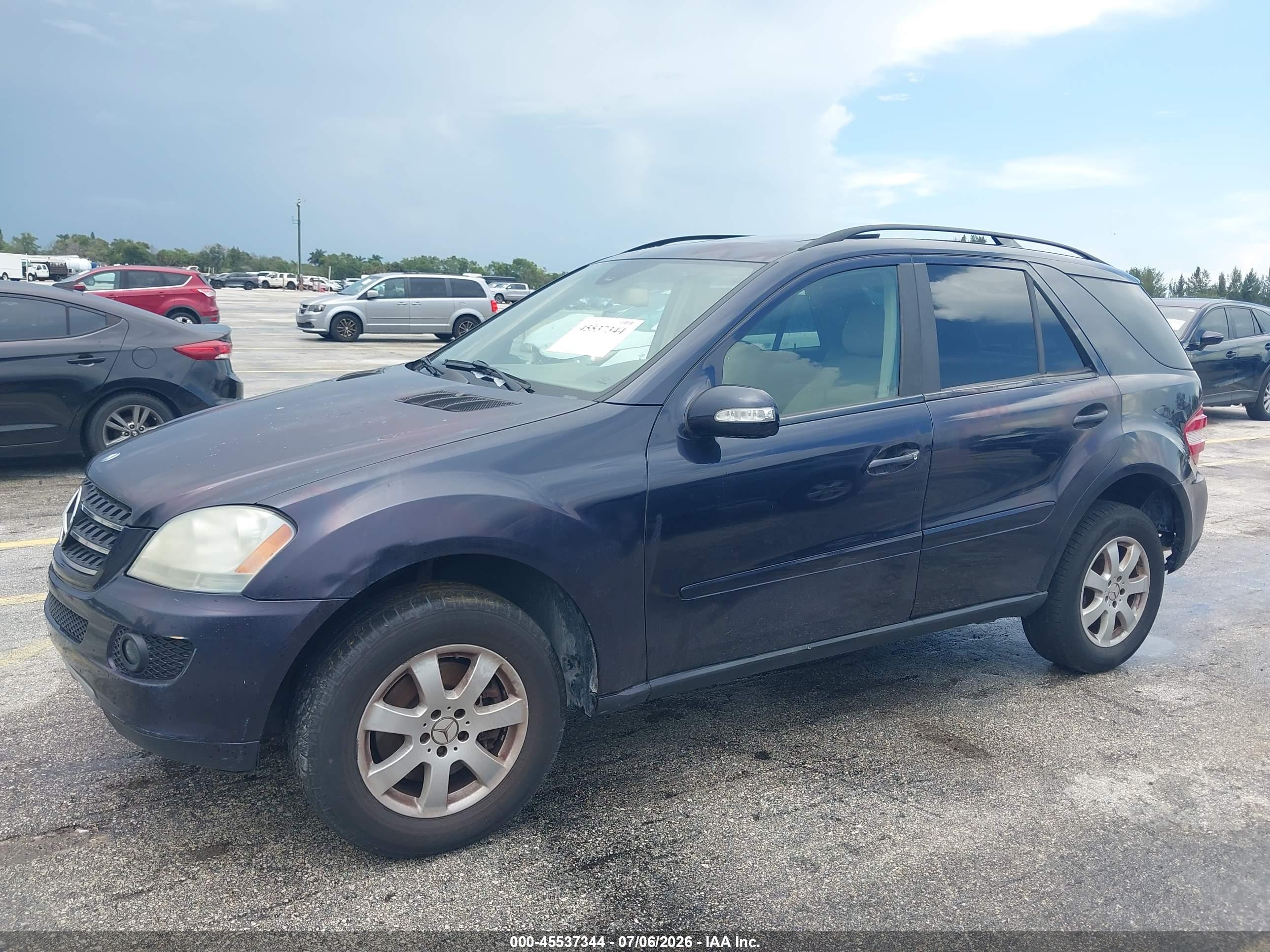 2007 MERCEDES-BENZ ML 350 ML350 4-MATIC