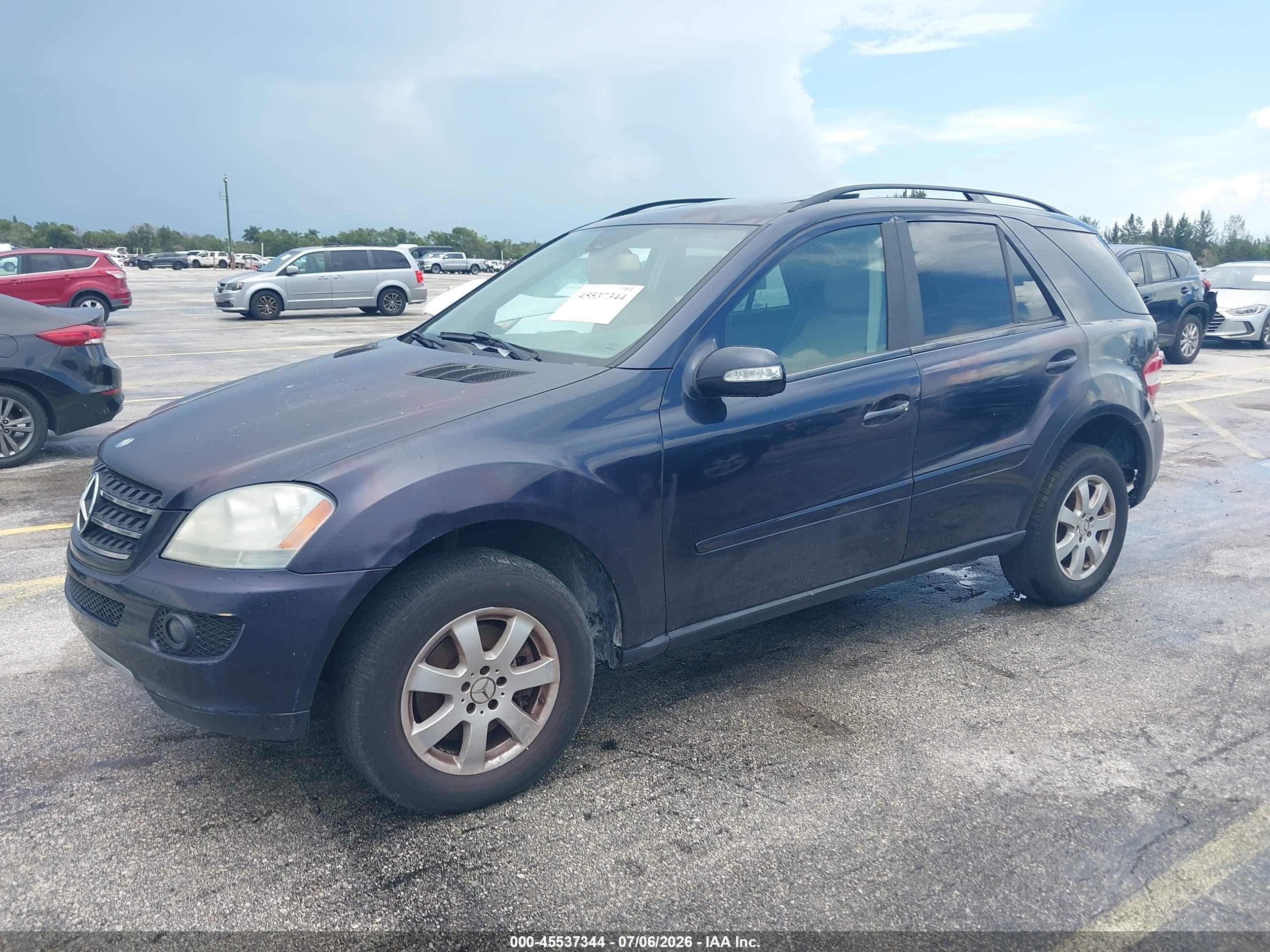 2007 MERCEDES-BENZ ML 350 ML350 4-MATIC