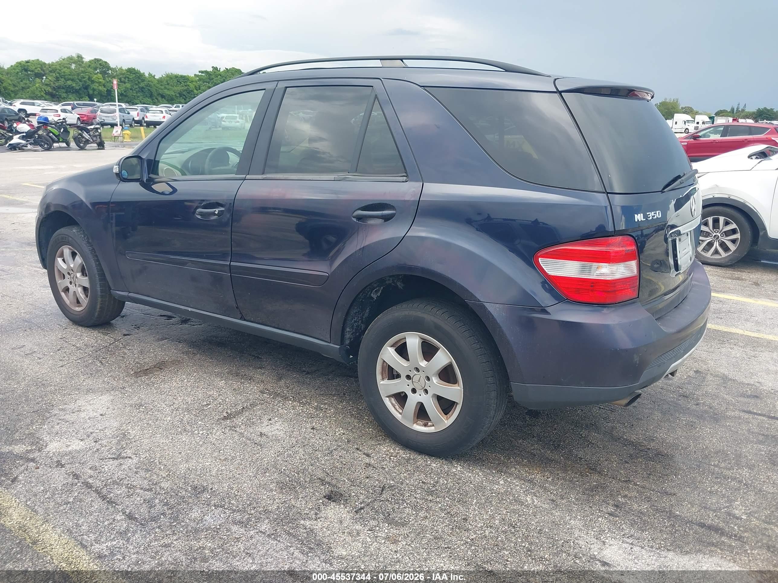 2007 MERCEDES-BENZ ML 350 ML350 4-MATIC