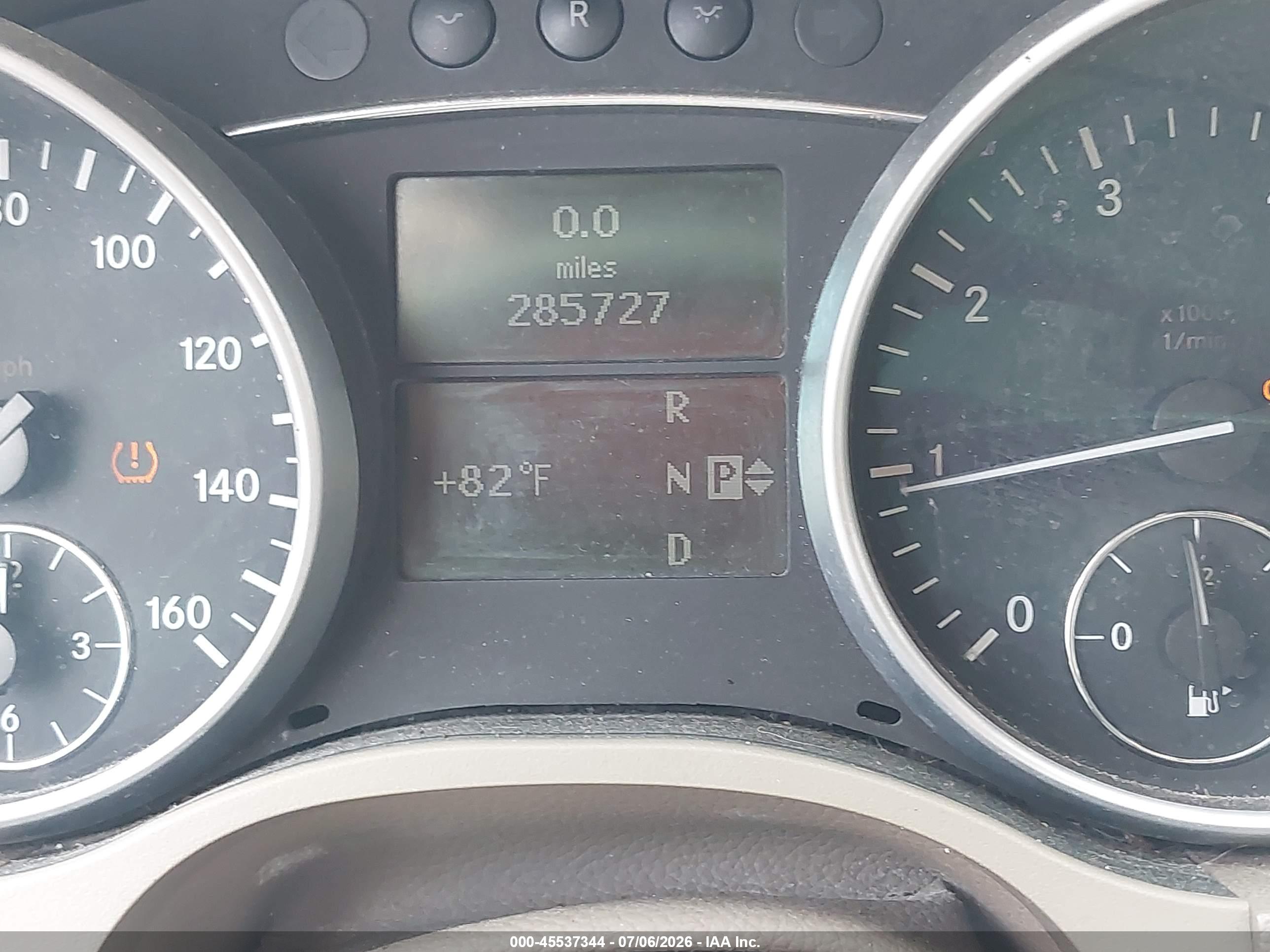 2007 MERCEDES-BENZ ML 350 ML350 4-MATIC
