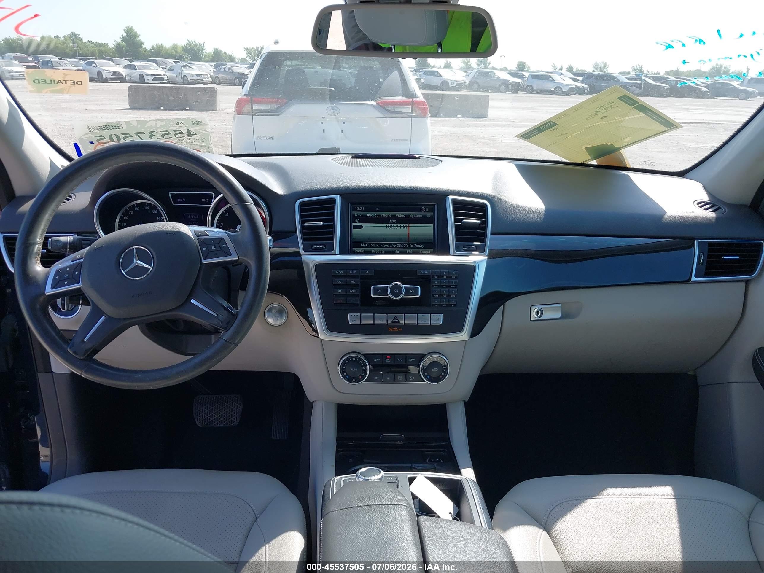 2015 MERCEDES-BENZ ML 350 ML350