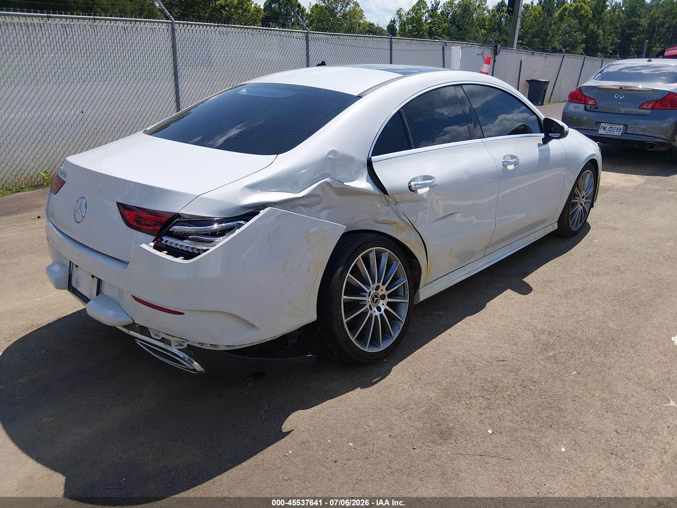 2022 MERCEDES-BENZ CLA 250 COUPE CLA250