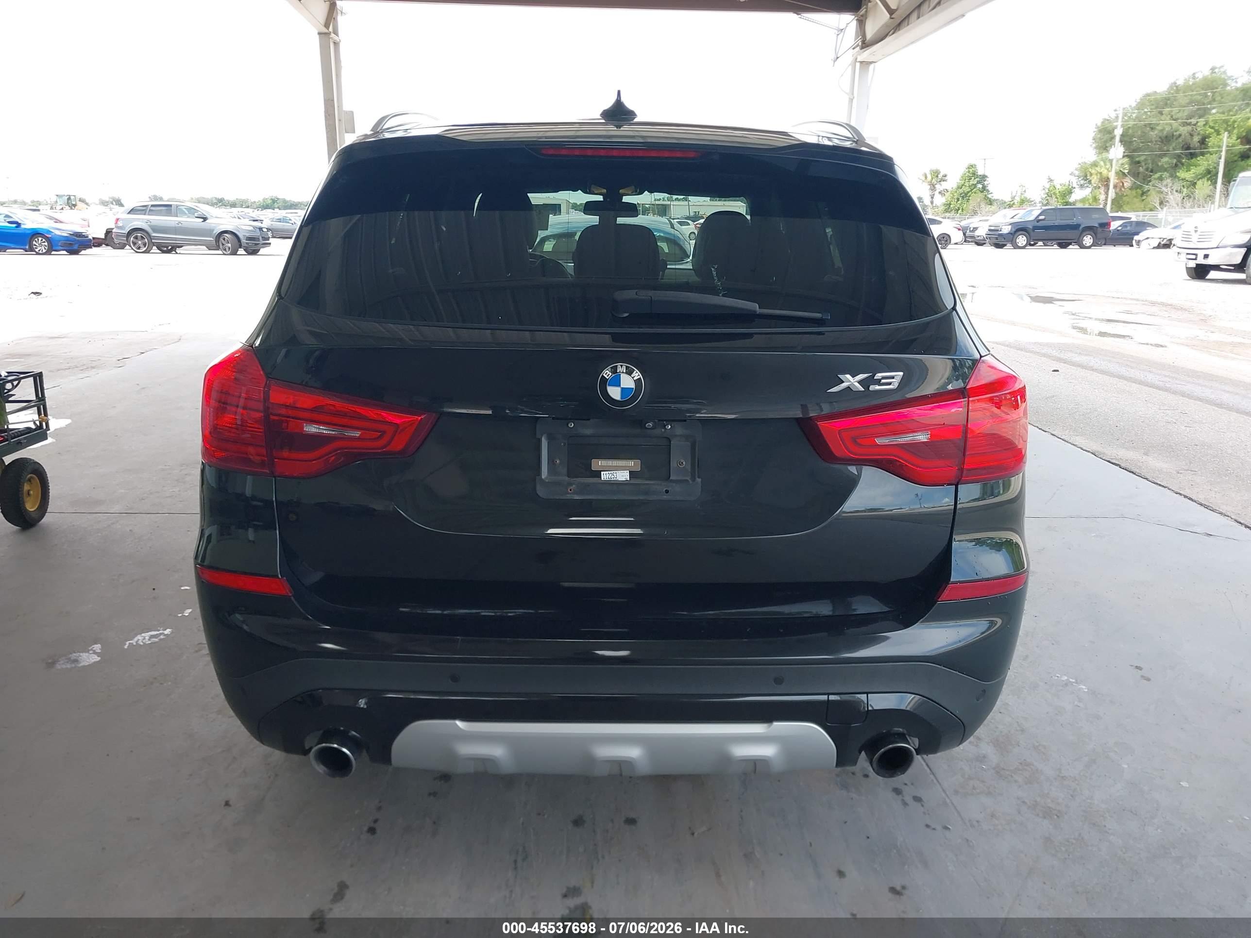 2018 BMW X3 XDRIVE30I