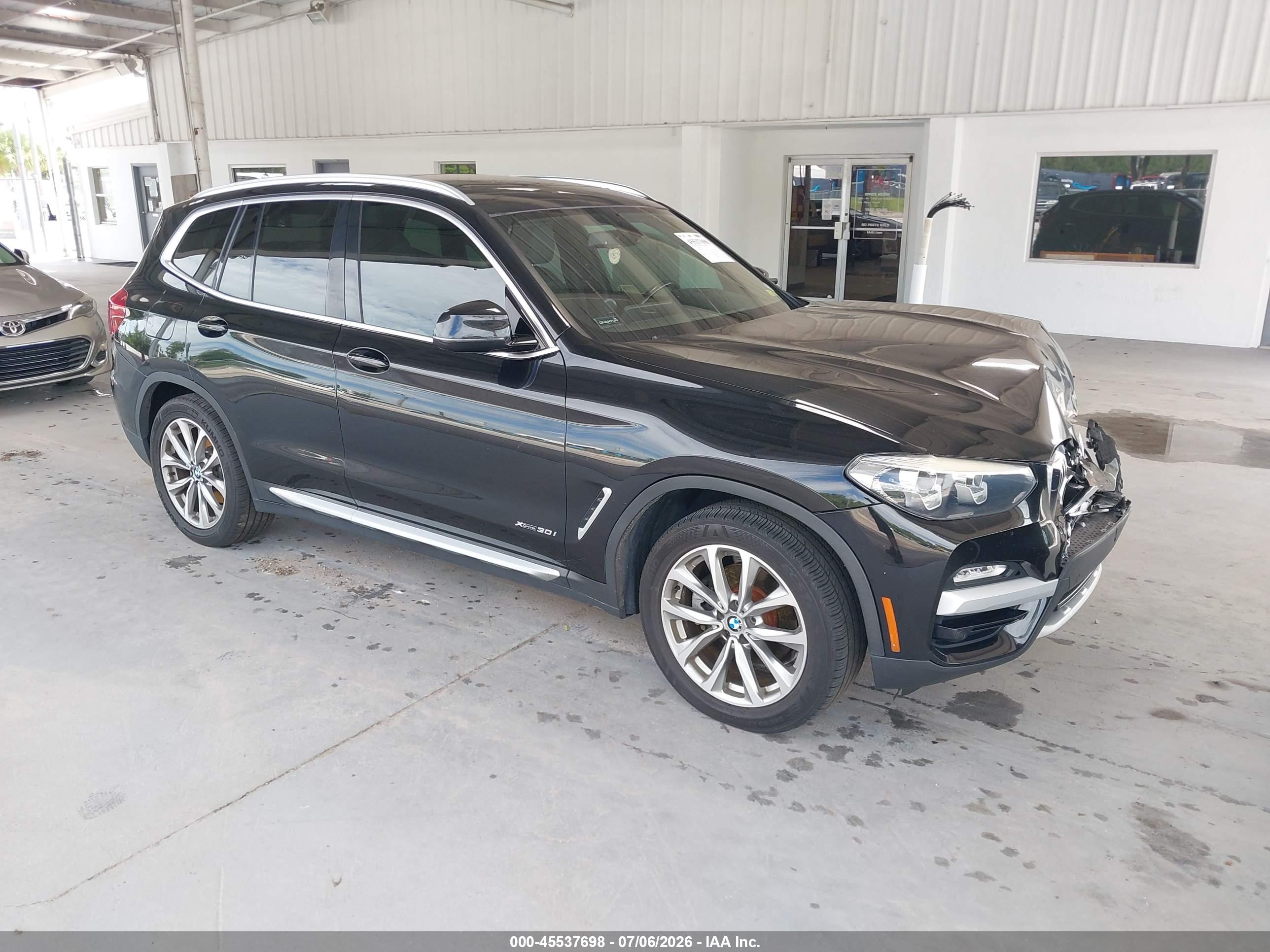 2018 BMW X3 XDRIVE30I