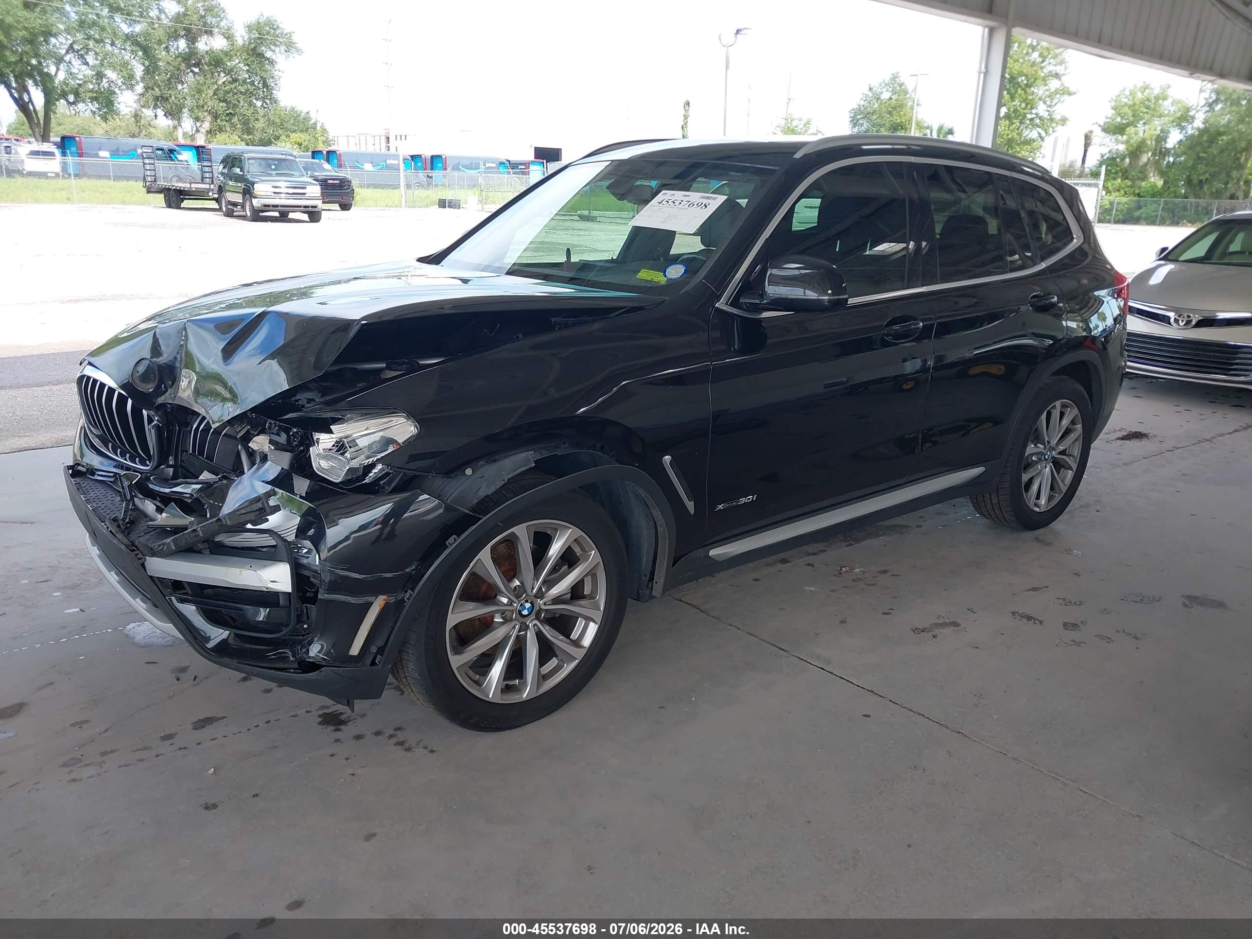 2018 BMW X3 XDRIVE30I