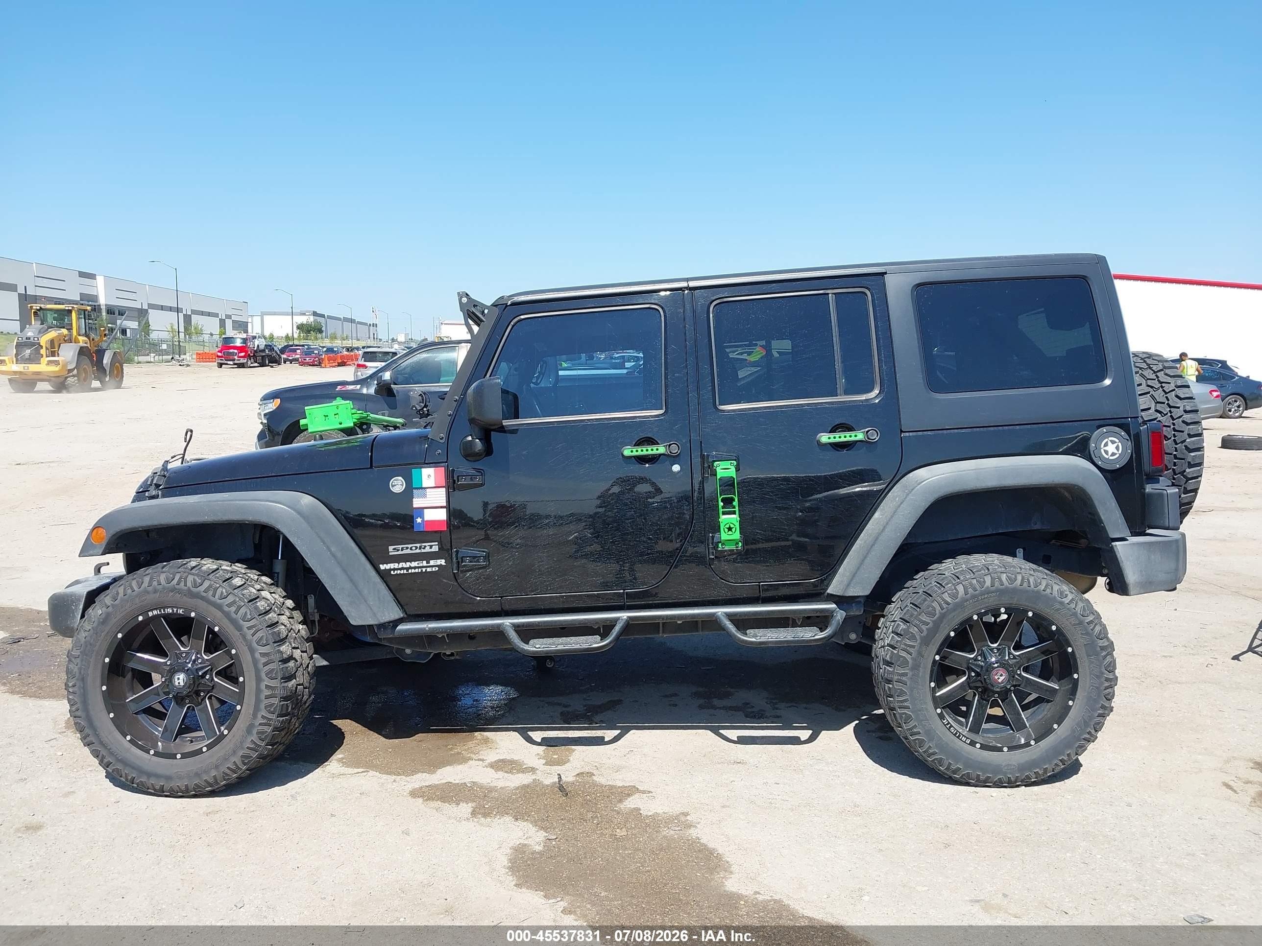 2017 JEEP WRANGLER UNLIMITED SPORT