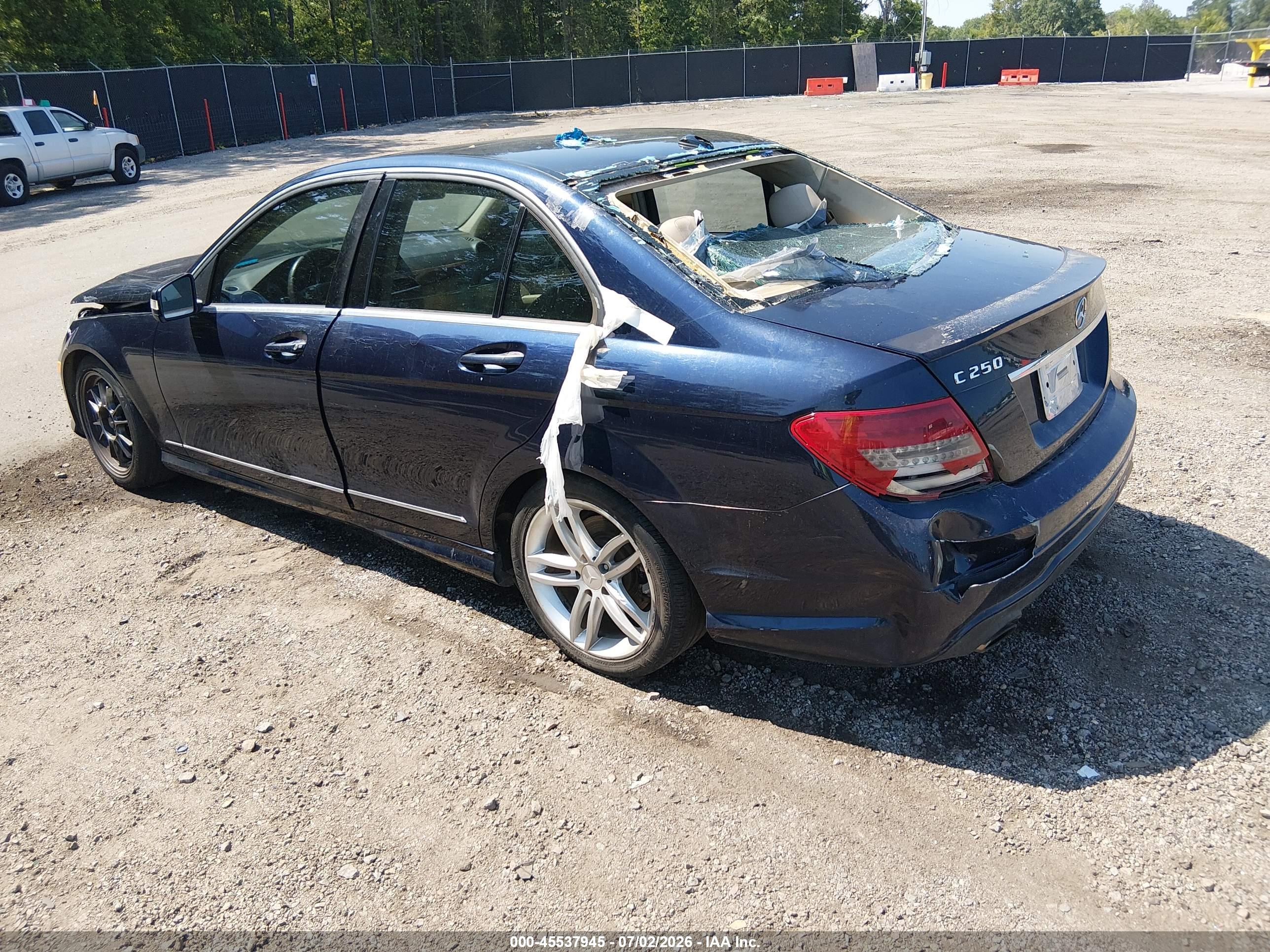 2013 MERCEDES-BENZ C 250 C250