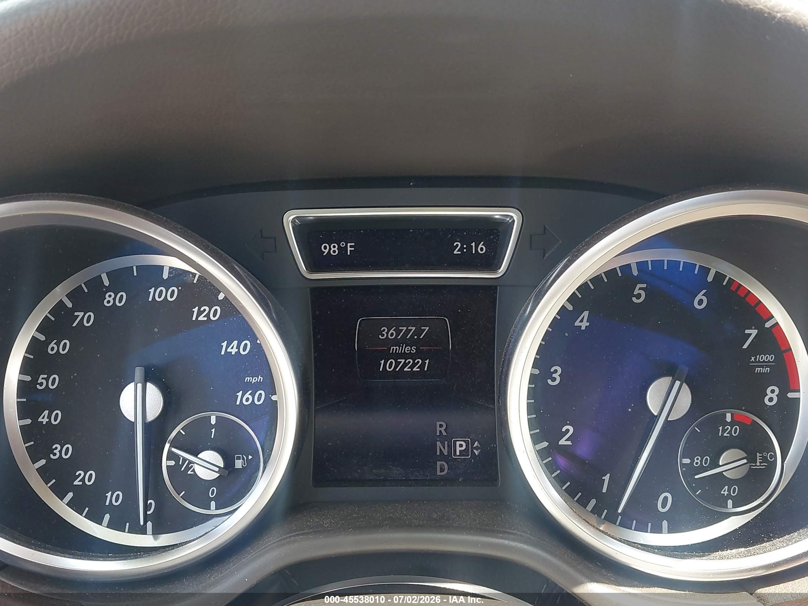2015 MERCEDES-BENZ ML 350 ML350
