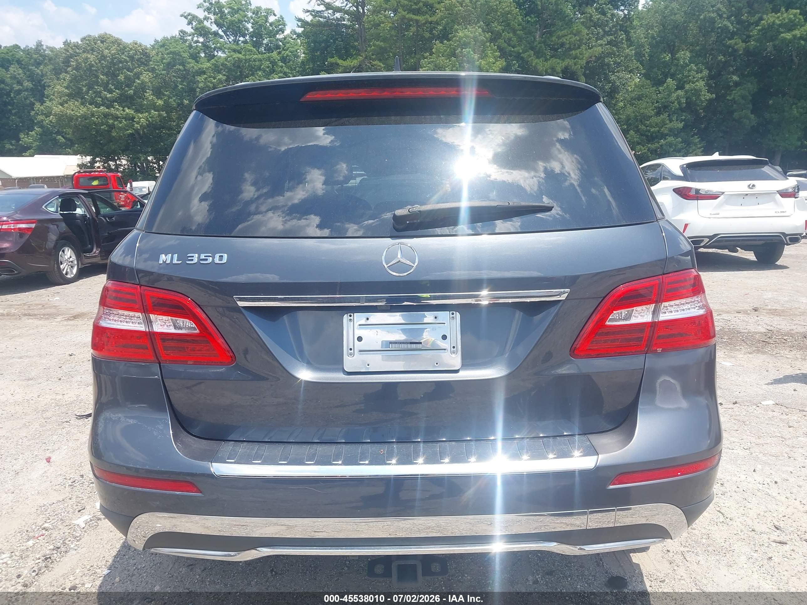 2015 MERCEDES-BENZ ML 350 ML350