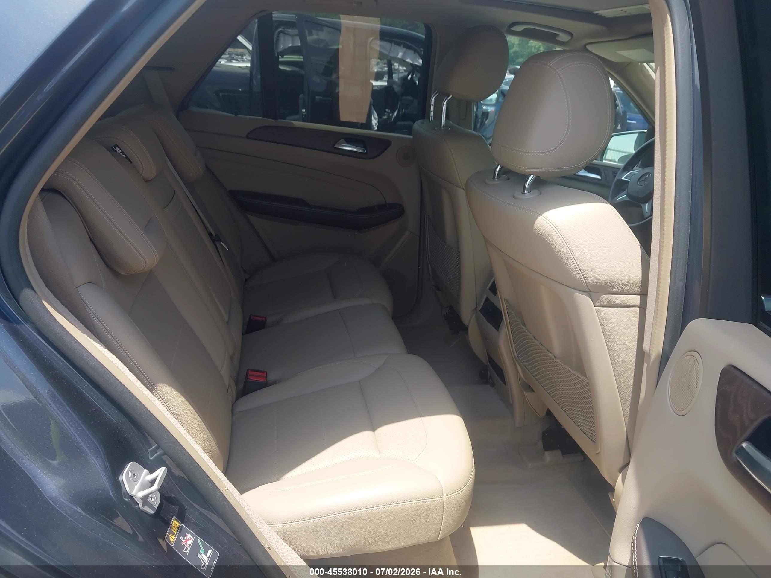 2015 MERCEDES-BENZ ML 350 ML350