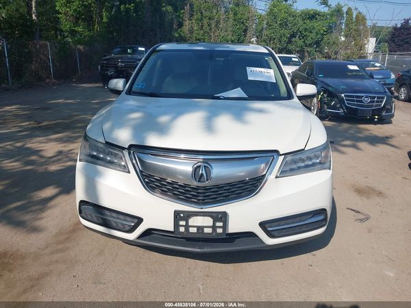 2016 ACURA MDX ACURAWATCH PLUS PACKAGE