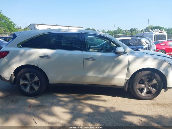 2016 ACURA MDX ACURAWATCH PLUS PACKAGE