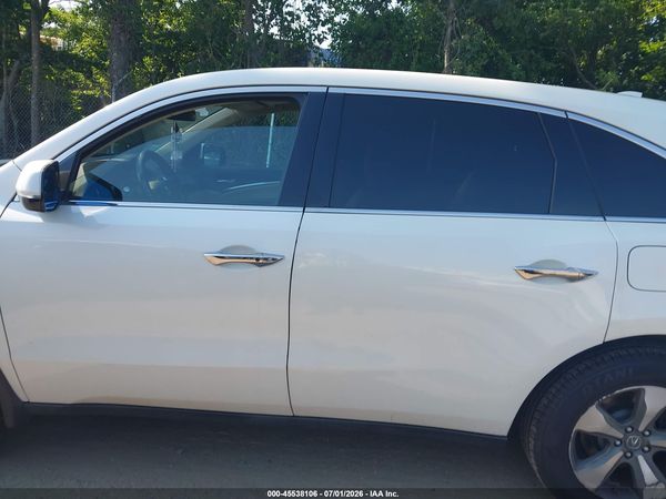 2016 ACURA MDX ACURAWATCH PLUS PACKAGE
