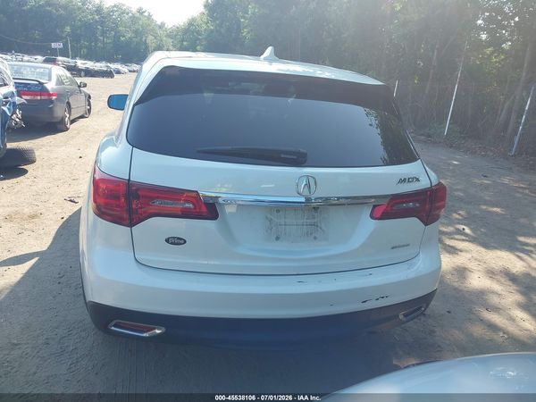 2016 ACURA MDX ACURAWATCH PLUS PACKAGE