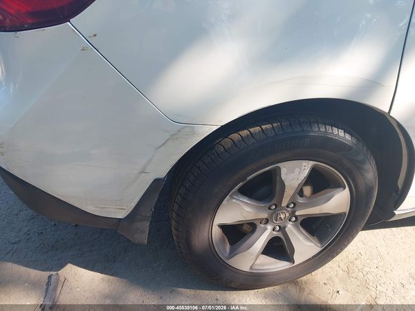 2016 ACURA MDX ACURAWATCH PLUS PACKAGE
