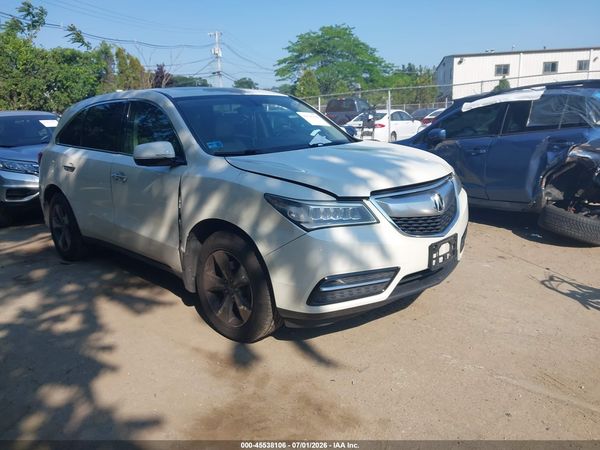 2016 ACURA MDX ACURAWATCH PLUS PACKAGE
