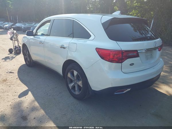 2016 ACURA MDX ACURAWATCH PLUS PACKAGE
