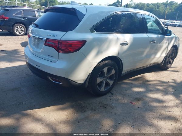 2016 ACURA MDX ACURAWATCH PLUS PACKAGE