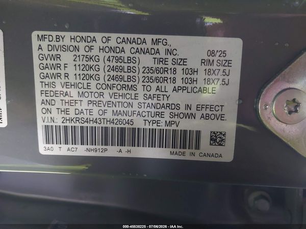 2026 HONDA CR-V EX AWD