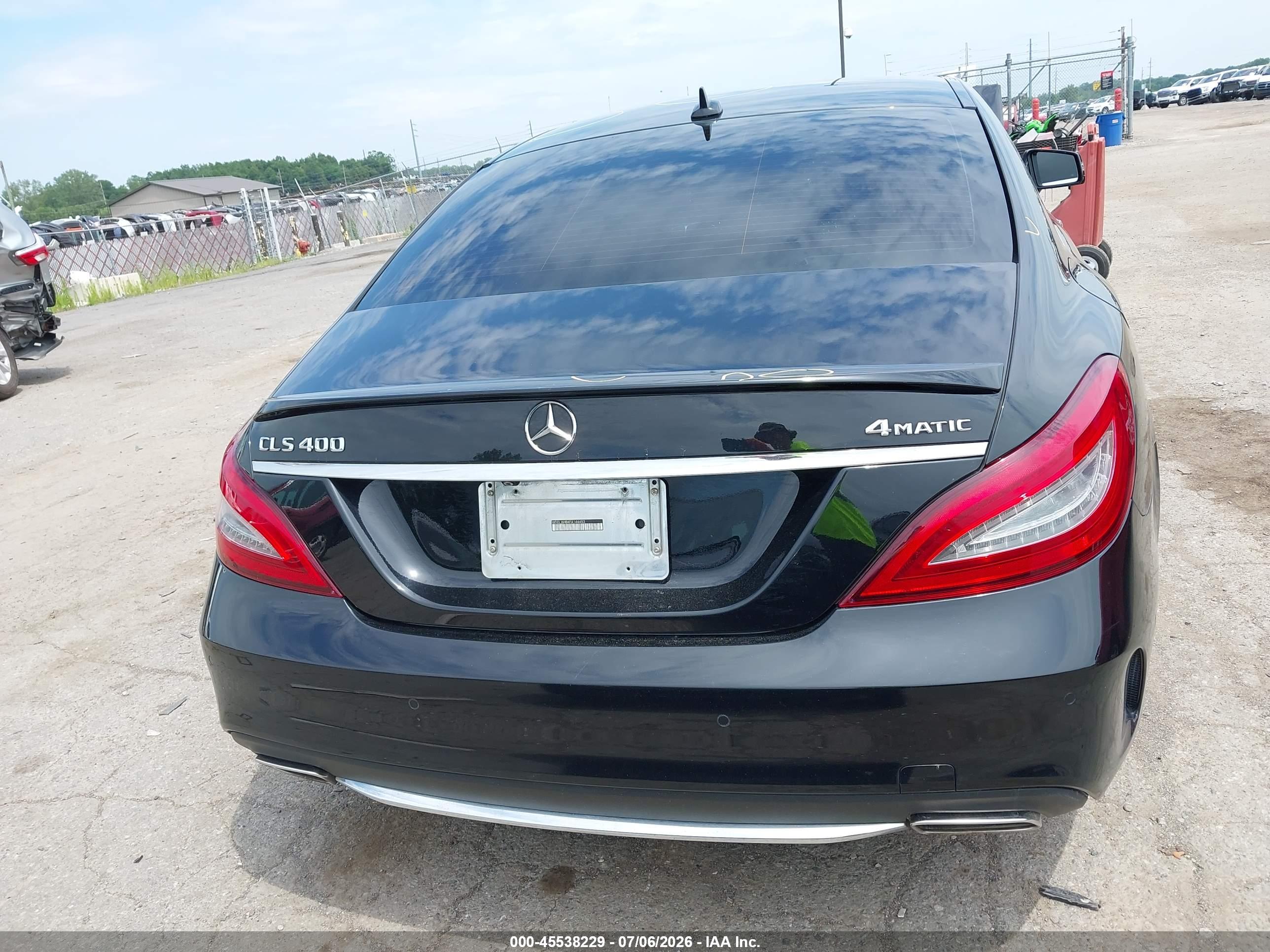 2015 MERCEDES-BENZ CLS 400 CLS400