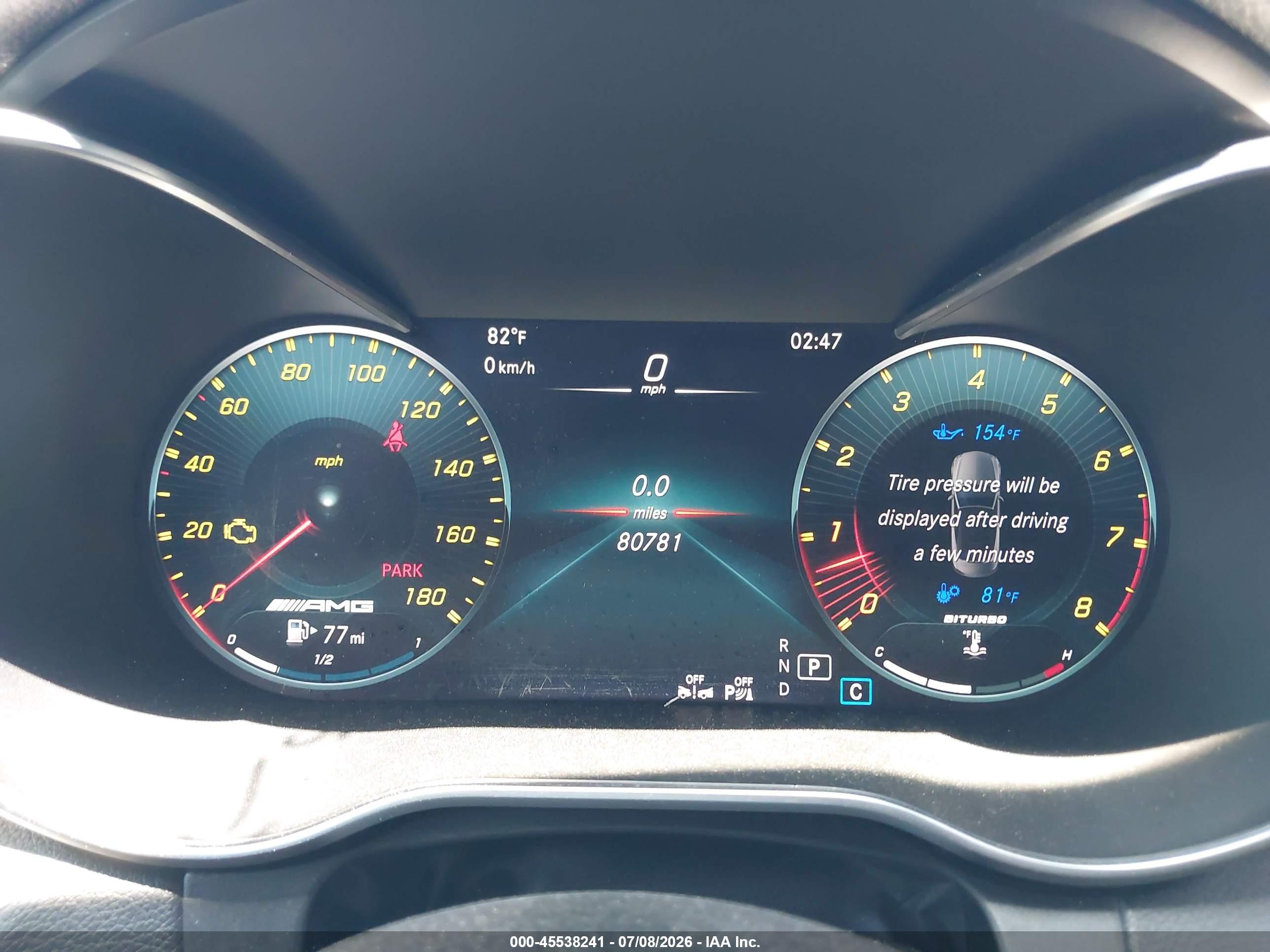 2020 MERCEDES-BENZ AMG C 43 4MATIC