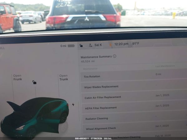 2025 TESLA MODEL Y