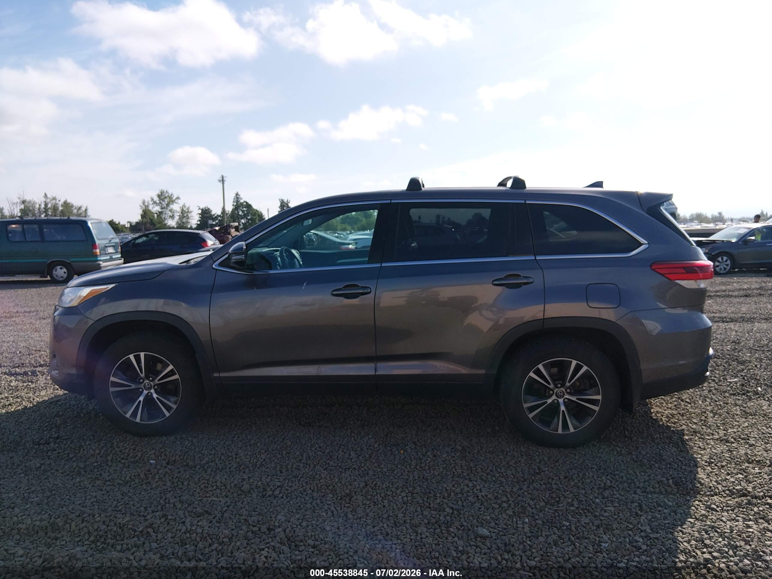 2019 TOYOTA HIGHLANDER LE PLUS