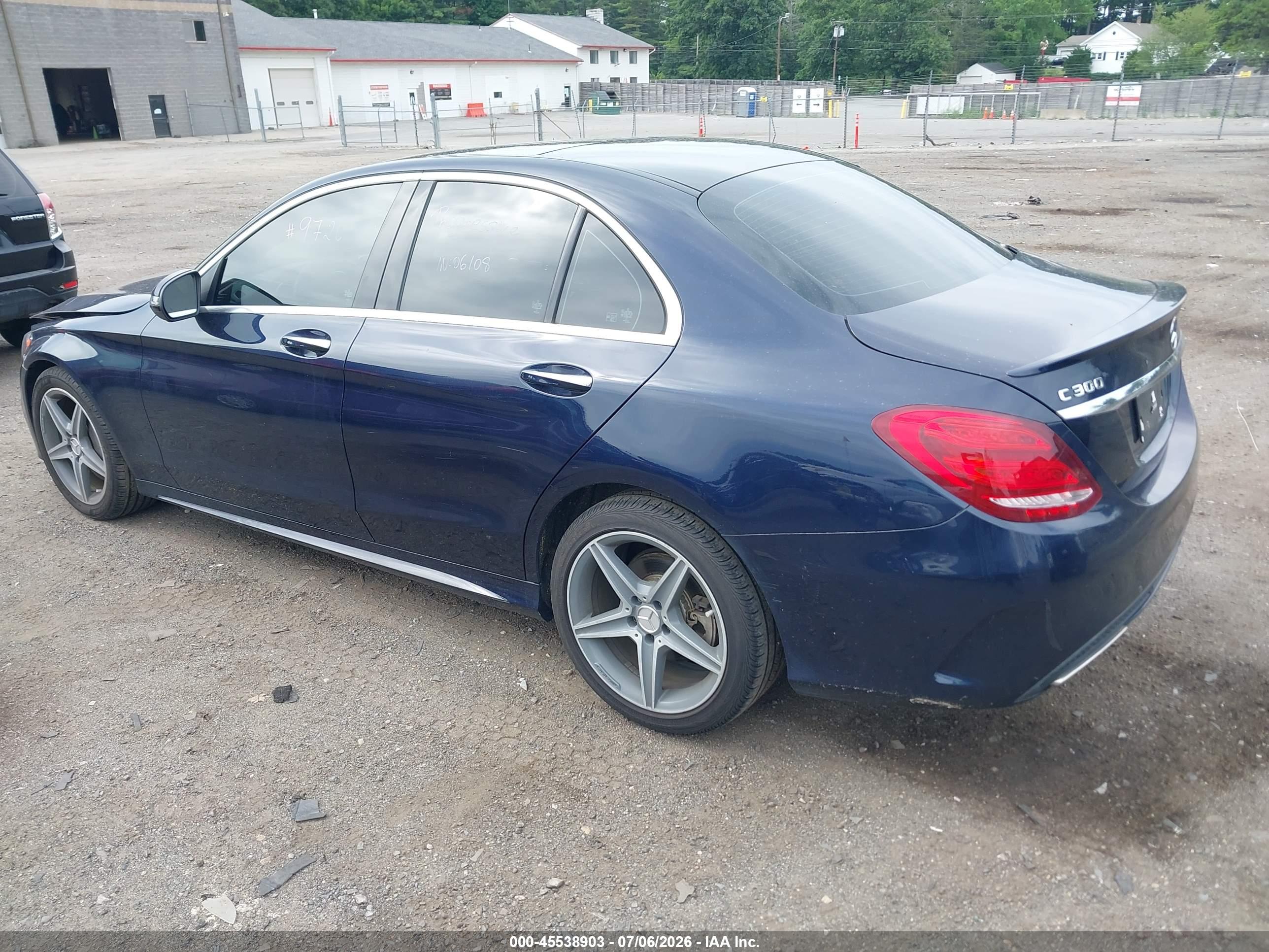 2017 MERCEDES-BENZ C 300 SPORT 4MATIC