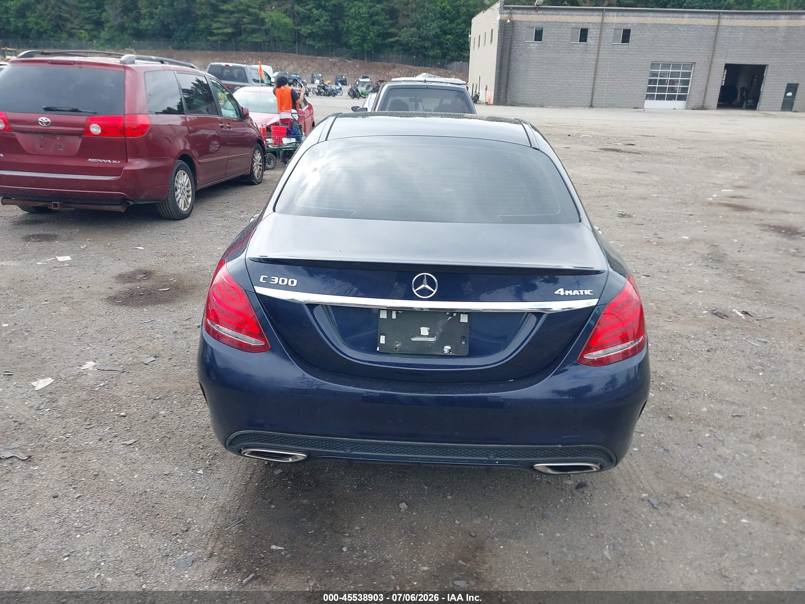 2017 MERCEDES-BENZ C 300 SPORT 4MATIC