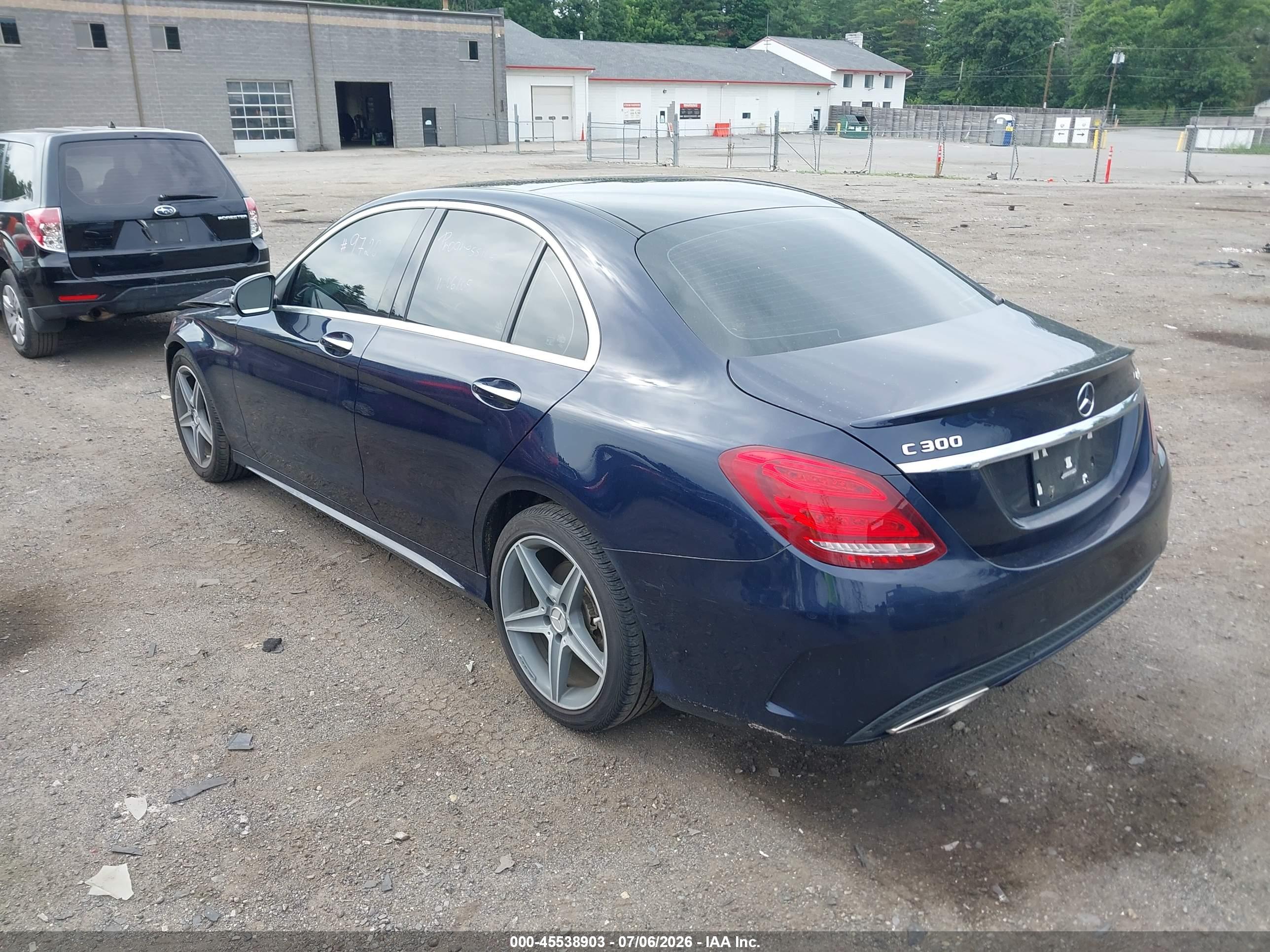 2017 MERCEDES-BENZ C 300 SPORT 4MATIC