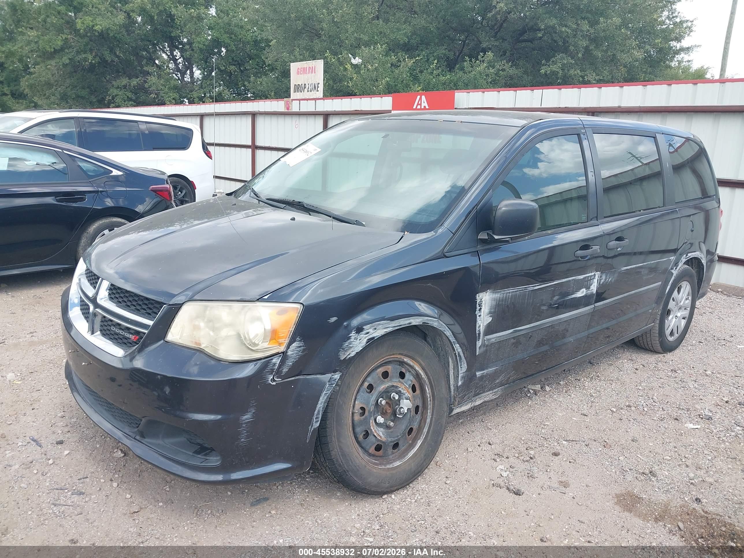 2014 DODGE GRAND CARAVAN AMERICAN VALUE PKG — I2