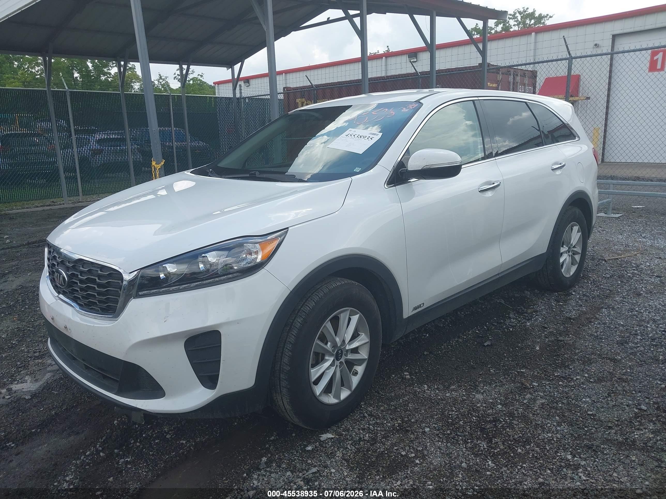 2020 KIA SORENTO 3.3L LX