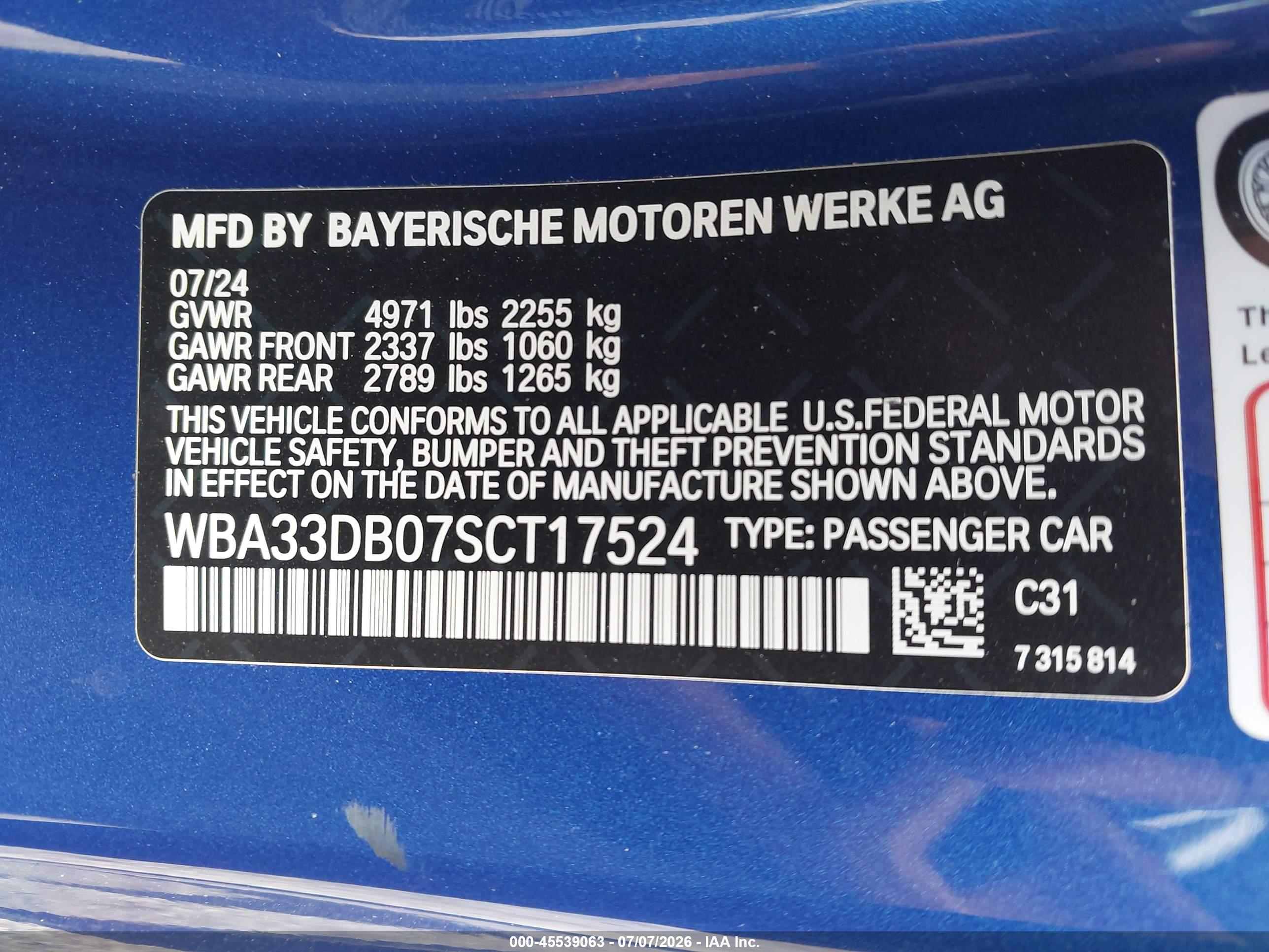 2025 BMW 430I