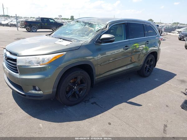 2016 TOYOTA HIGHLANDER LIMITED V6