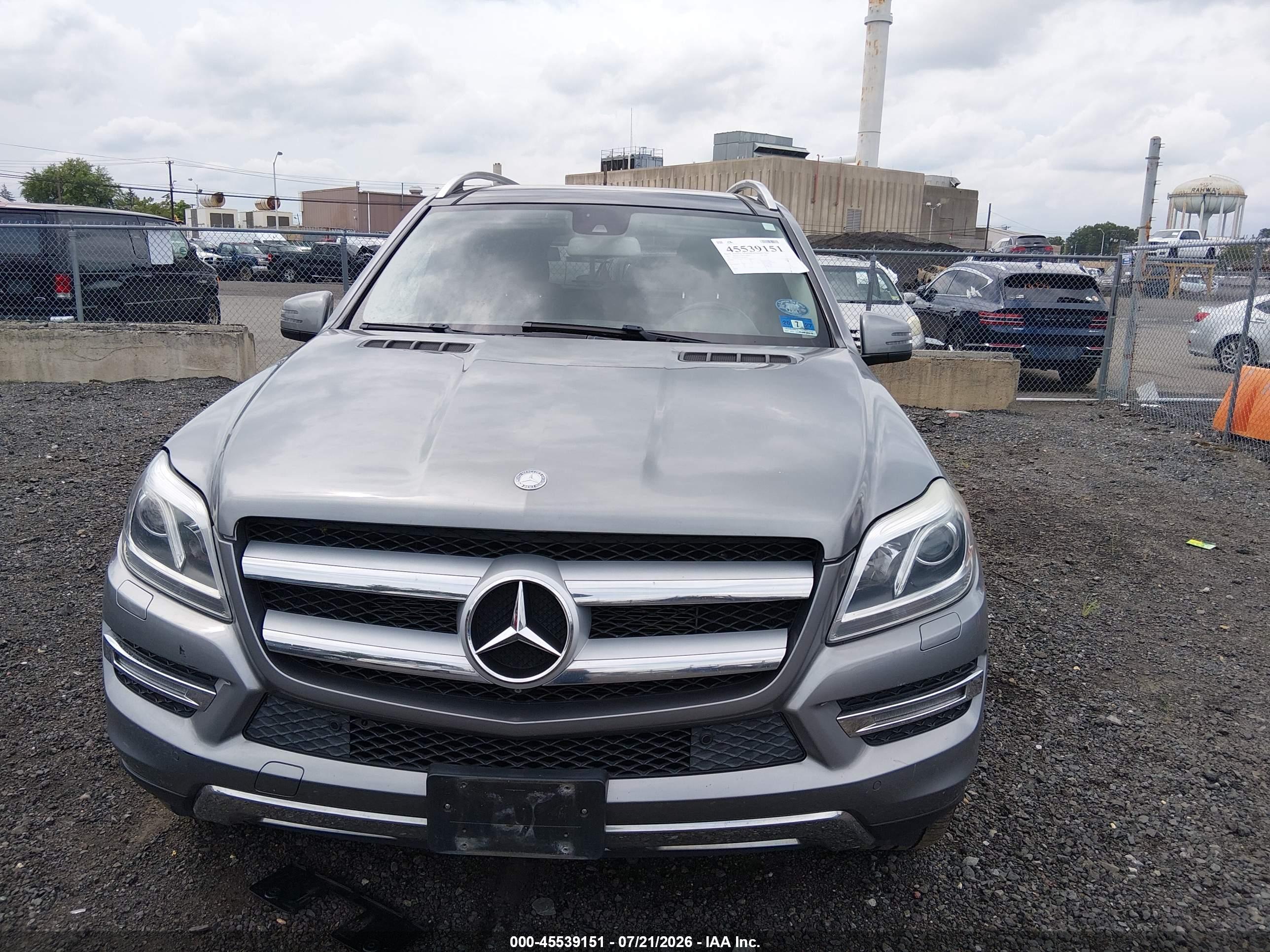 2015 MERCEDES-BENZ GL 450 4MATIC