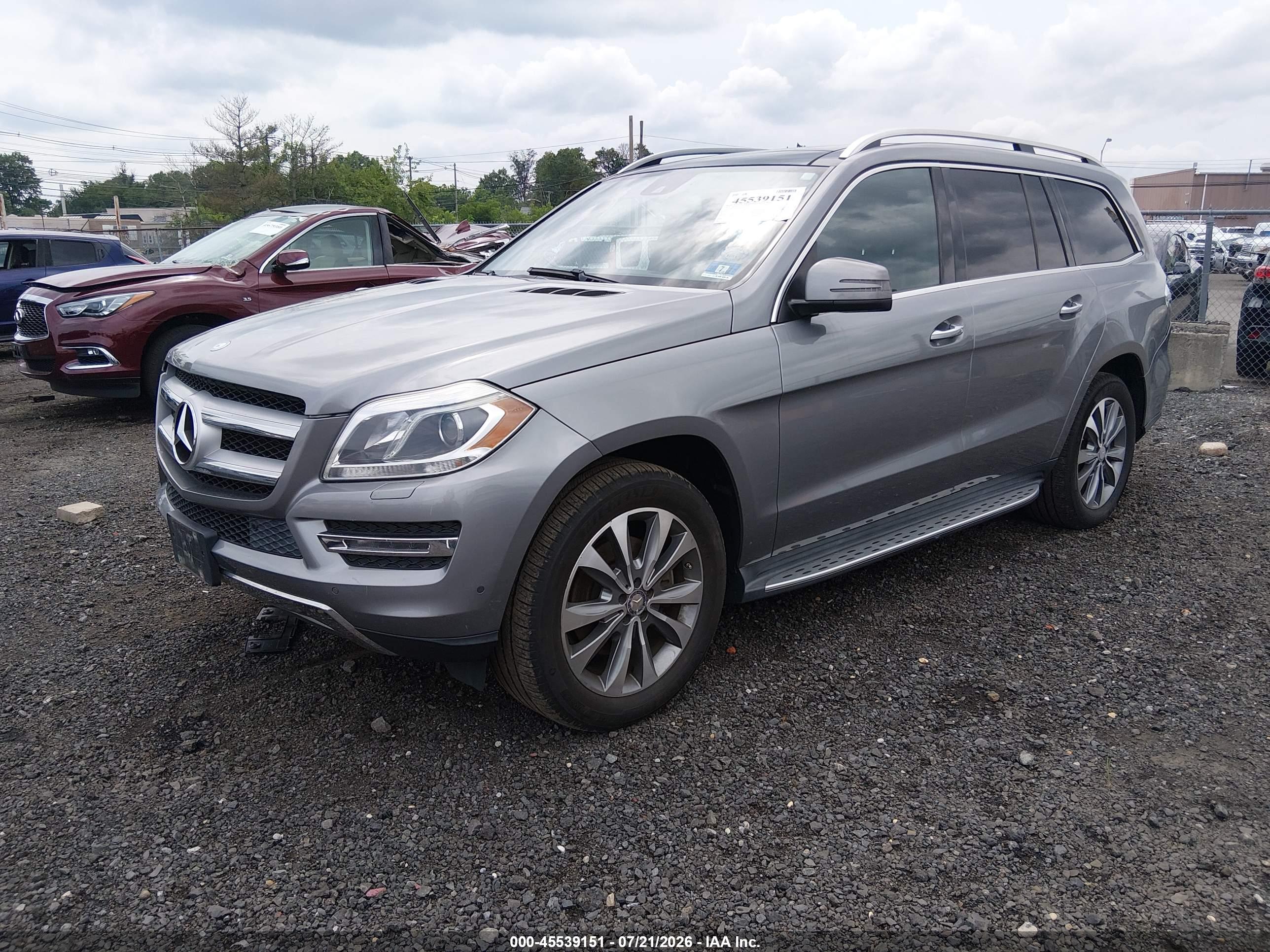 2015 MERCEDES-BENZ GL 450 4MATIC