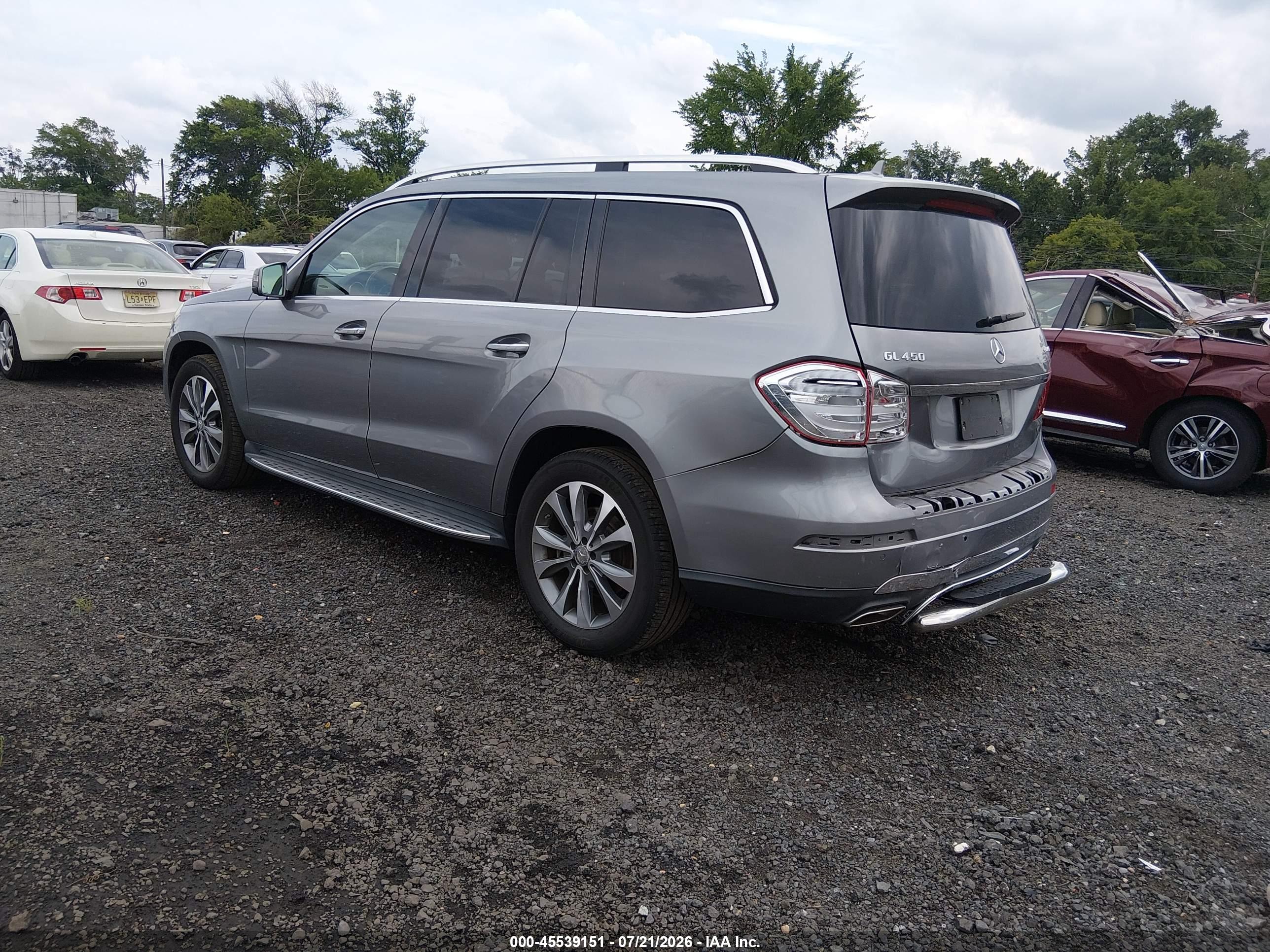 2015 MERCEDES-BENZ GL 450 4MATIC