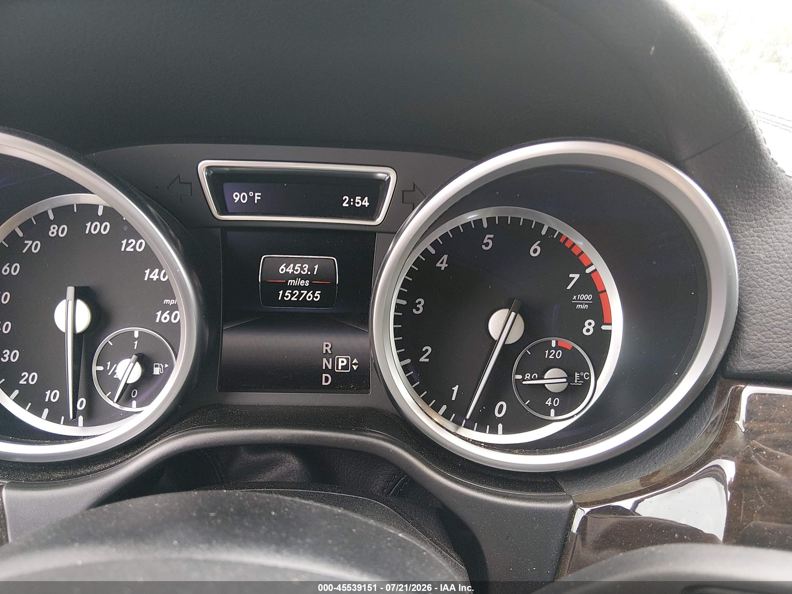 2015 MERCEDES-BENZ GL 450 4MATIC