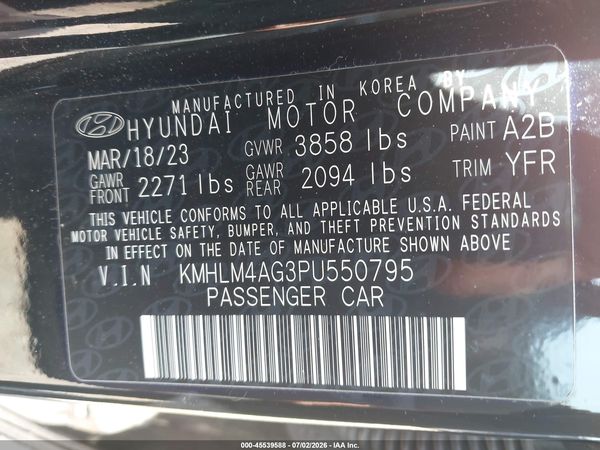 2023 HYUNDAI ELANTRA SEL