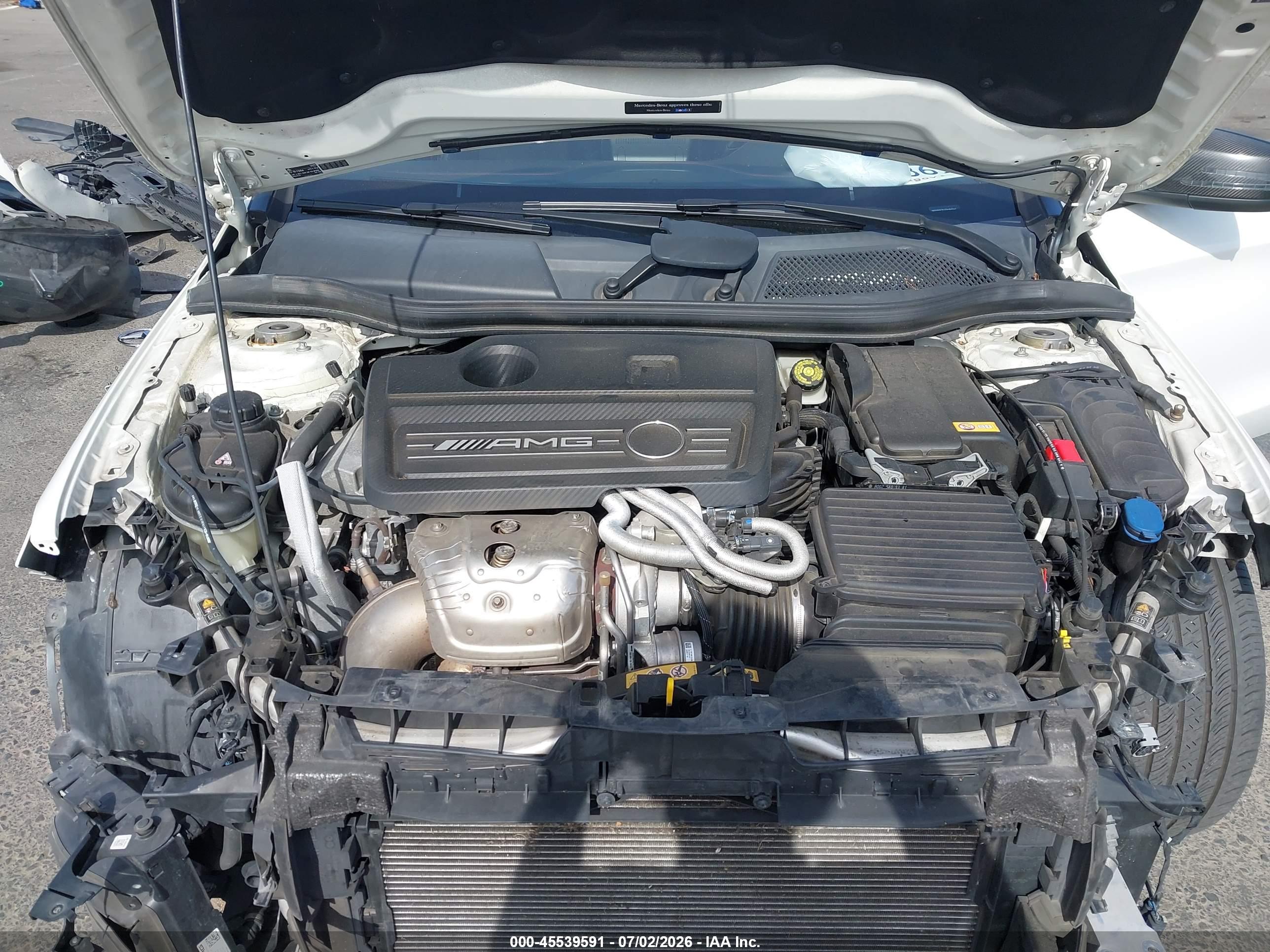 2015 MERCEDES-BENZ CLA 45 AMG