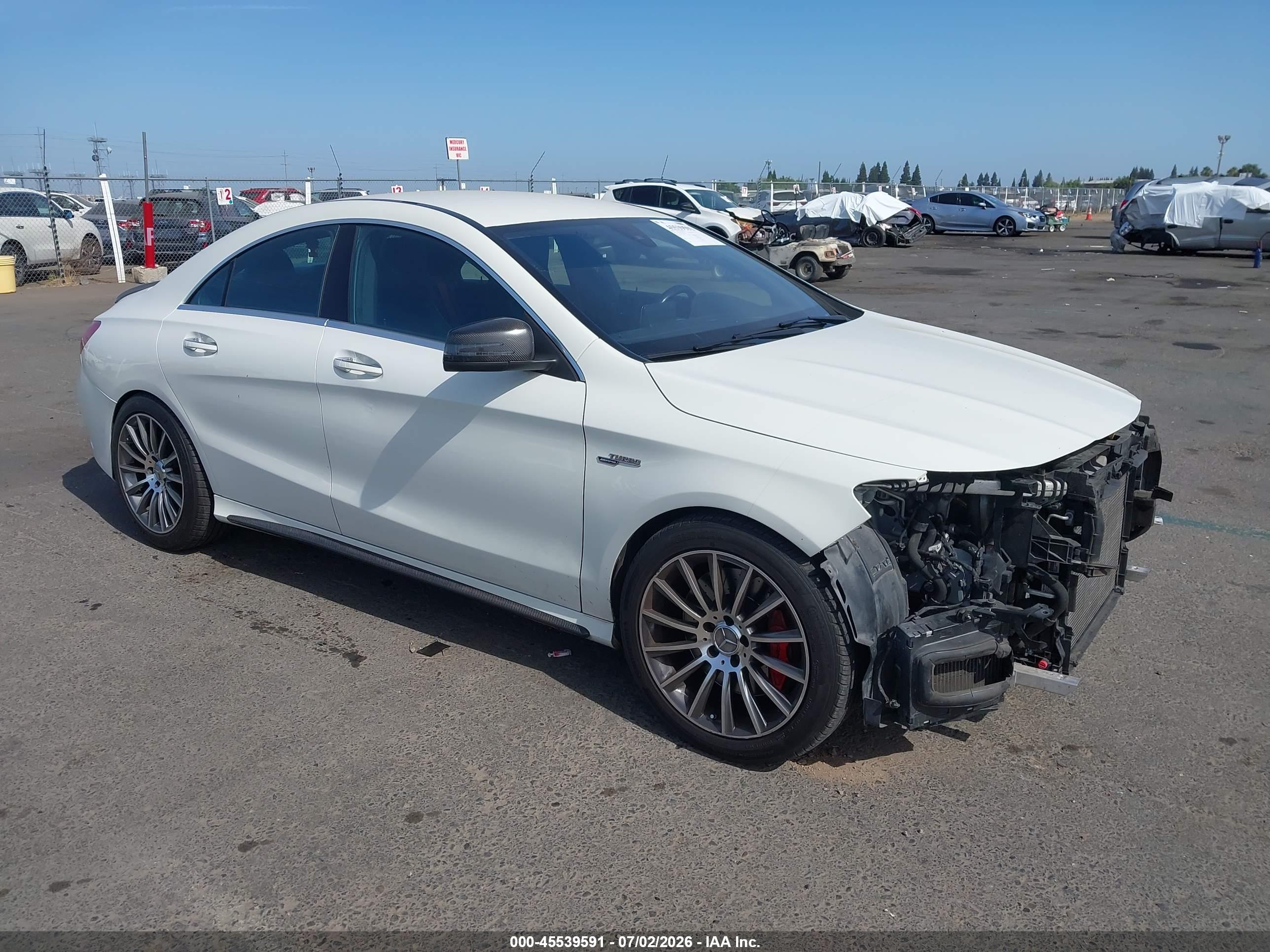 2015 MERCEDES-BENZ CLA 45 AMG
