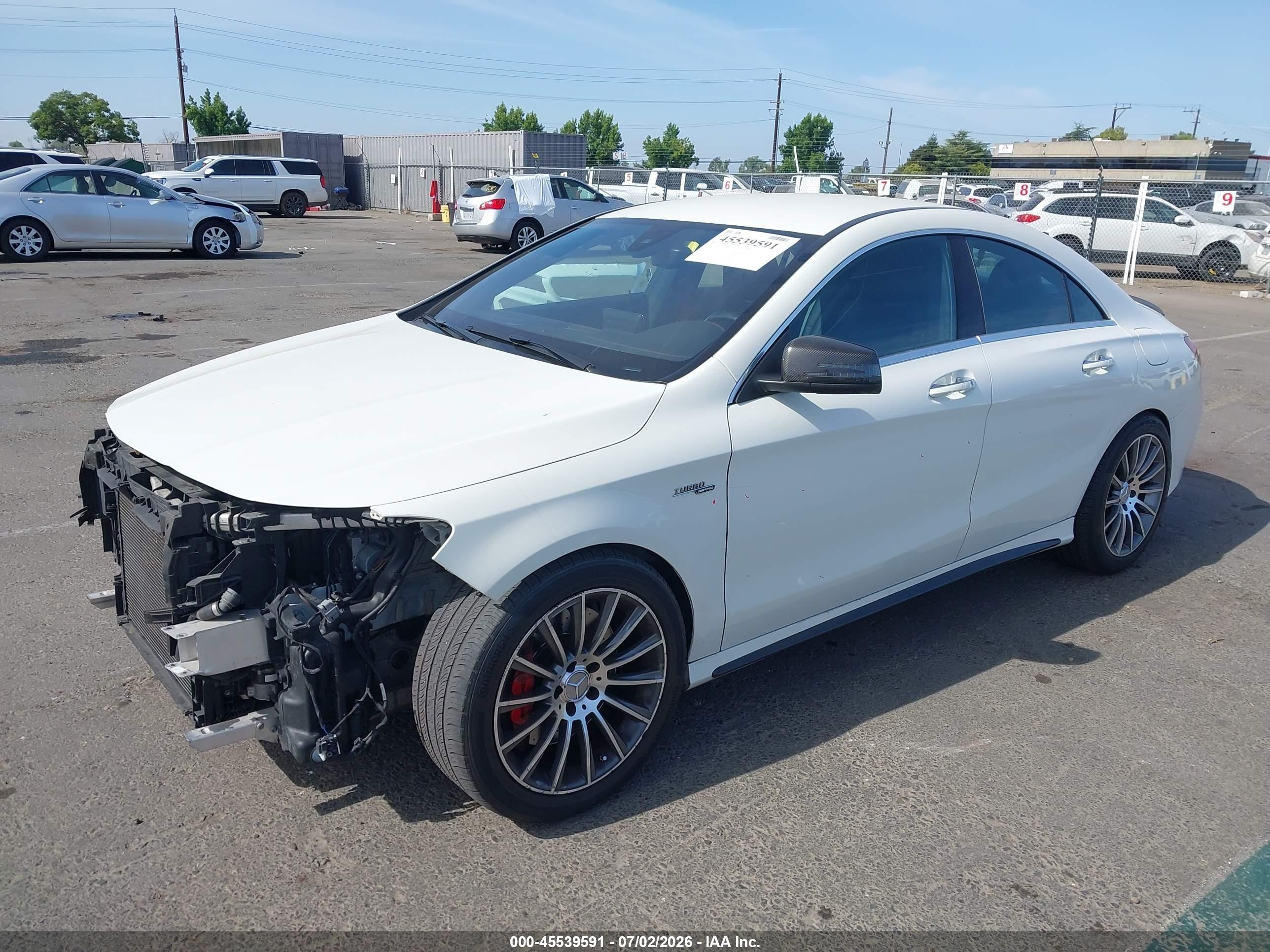 2015 MERCEDES-BENZ CLA 45 AMG