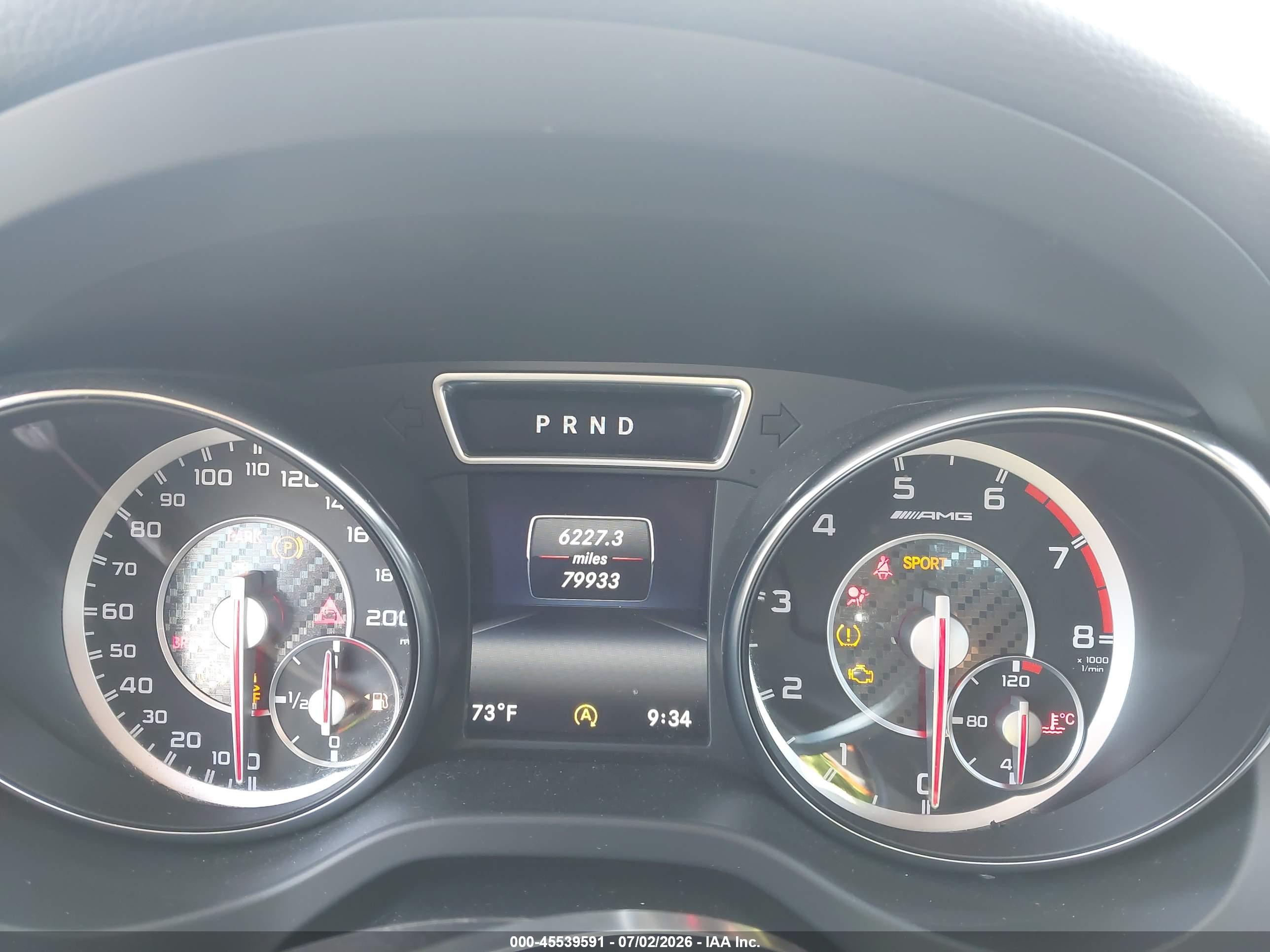2015 MERCEDES-BENZ CLA 45 AMG