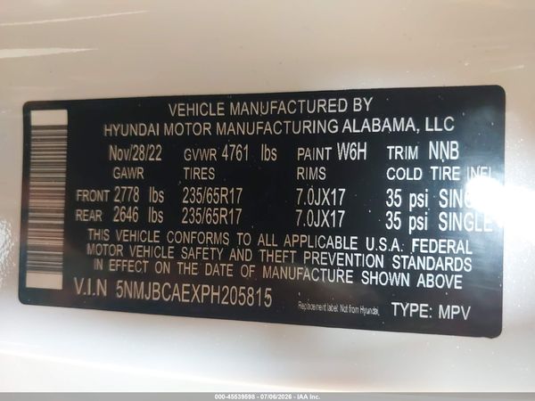 2023 HYUNDAI TUCSON SEL