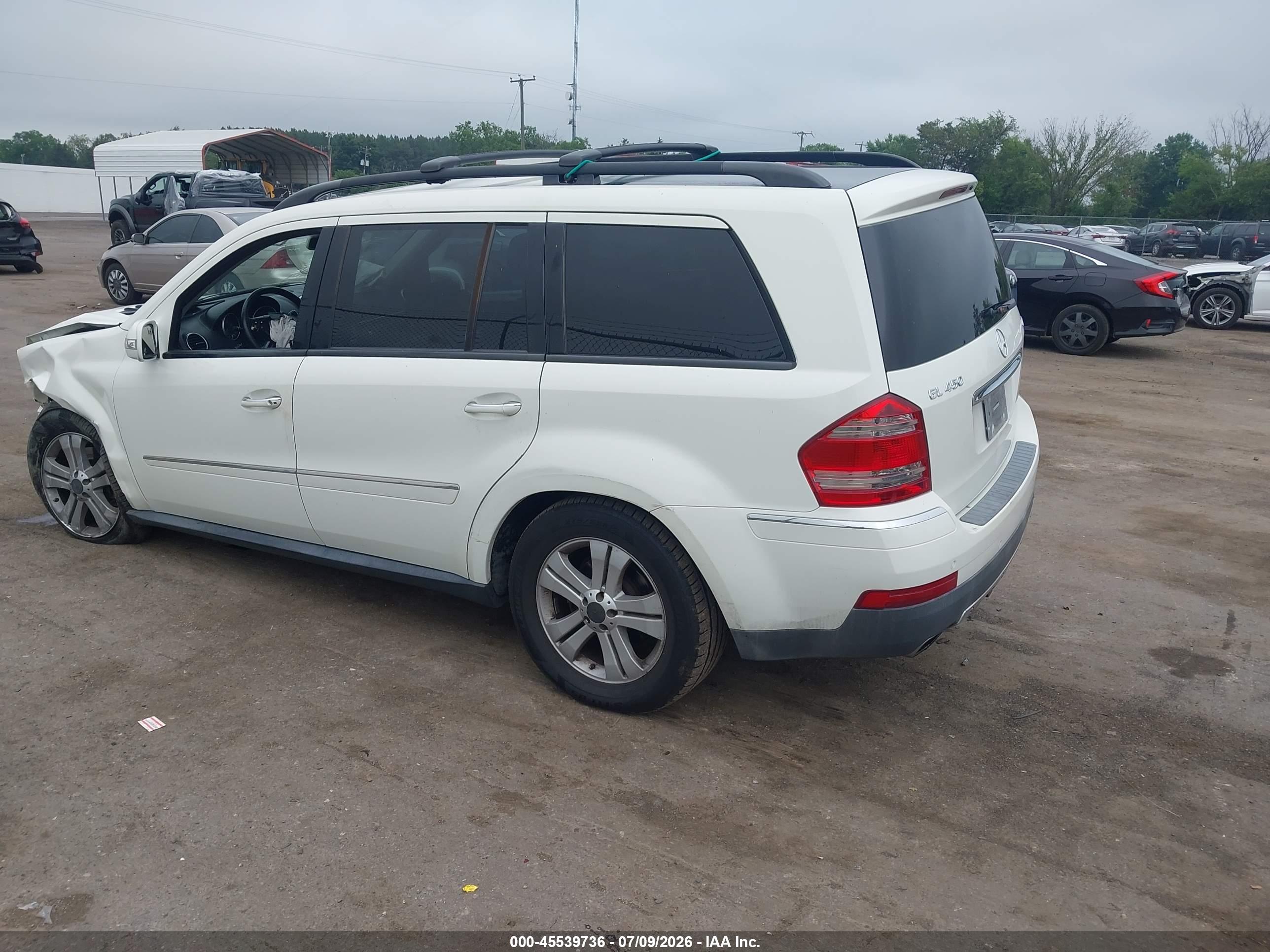 2008 MERCEDES-BENZ GL-CLASS GL450 4 MATIC